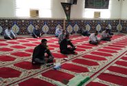 برگزاری مراسم زیارت عاشورا در ایام سوگواری سالار و سرور شهیدان در مخابرات منطقه هرمزگان