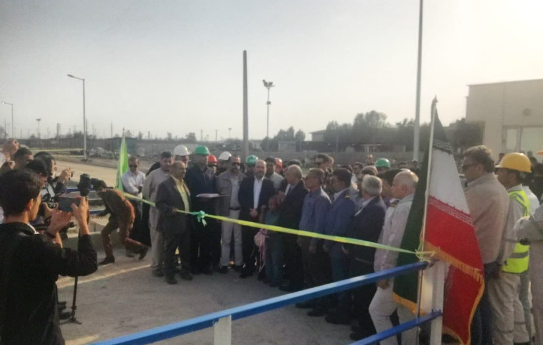 چهار طرح پالایشگاه نفت بندرعباس به بهره‌برداری رسید