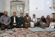 بمناسبت هفته ای کارگر دیدار  ازخانواده معظم شهید منظری