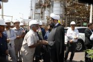 بازدید رئیس نهاد نمایندگی مقام معظم رهبری در دانشگاه ها از پالایشگاه ستاره خلیج فارس