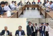 دیدار سرپرست شیلات هرمزگان با رئیس دانشگاه هرمزگان و جمعی از اساتید این دانشگاه