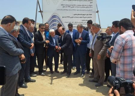 آیین کلنگ‌زنی ساختمان اداری اصناف هرمزگان برگزار شد
