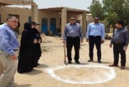 کلنگ زنی اولین مرکز فرهنگی در جزیره هنگام