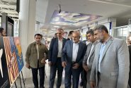 افتتاح نمایشگاه پوستر «آسمان خون گریست» در بندرعباس