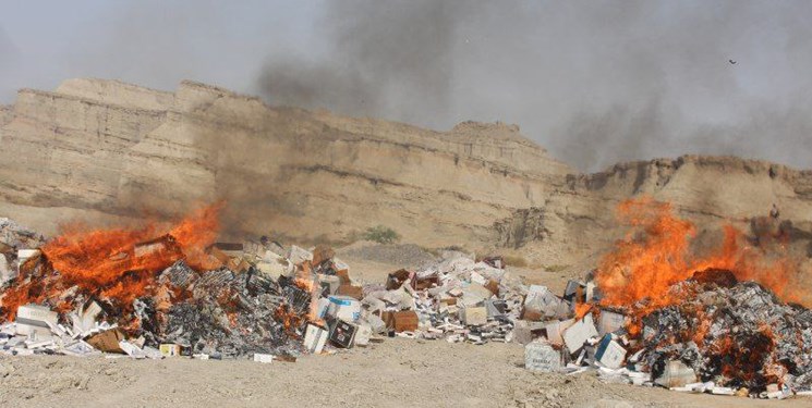 امحا ۵۲ تن کالای قاچاق در هرمزگان