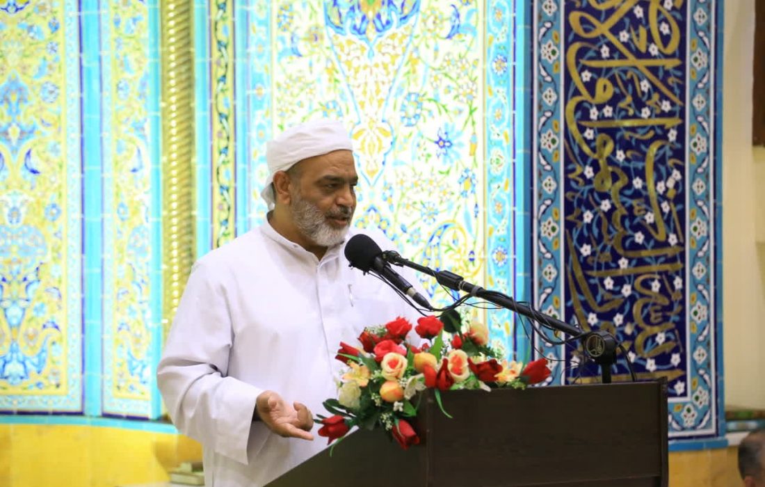 جشن هفته وحدت در مسجد جامع اهل سنت بندرعباس برگزار شد