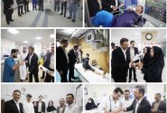 عیادت مدیرعامل شرکت نفت ستاره خلیج فارس از بیماران همزمان با سال نو