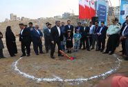 پارک دادا و کاکا در بندرعباس کلنگ‌زنی شد