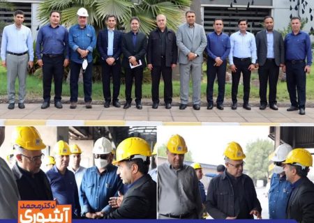 بازديد آشورى از شركت آلومينيوم المهدى