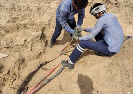 پایداری برق به دو روستای بندرعباس بازگشت