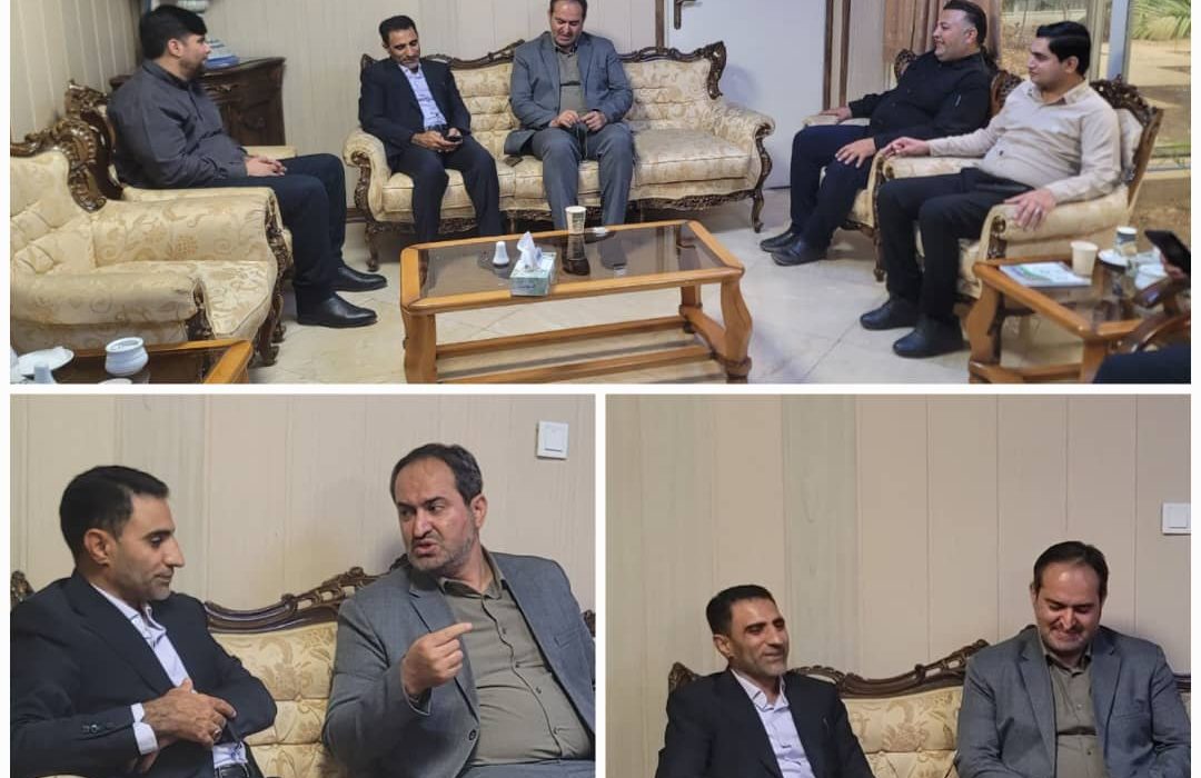 دیدار مسئول بسیج کارگری هرمزگان با رئیس سازمان بسیج کارگران کشور