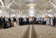 برگزاری جشن ازدواج کارکنان پالایشگاه ستاره خلیج فارس در حرم مطهر رضوی