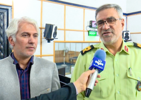 بازدید فرمانده انتظامی هرمزگان از صدا و سیمای مرکز خلیج فارس