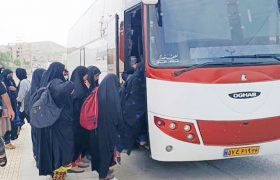 اردوی زیارتی و تفریحی دانش آموزان بشاگردی به مشهد مقدس