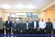 تأکید بر تقویت تعامل با جامعه کارگری در دیدار مدیرکل تعاون هرمزگان با رئیس بسیج کارگران سپاه