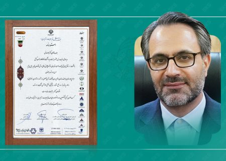 درخشش فولاد کاوه جنوب کیش در جشنواره ملی حاتم / دریافت استوارنامه پروژه برتر کشور توسط دکتر حاتمی
