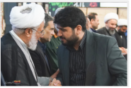 تجلیل امام جمعه بندرعباس از مدیرعامل فولادکاوه