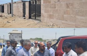 بازدید میدانی مدیرکل راه و شهرسازی هرمزگان از پروژه‌های نهضت ملی مسکن و راهسازی در سیریک