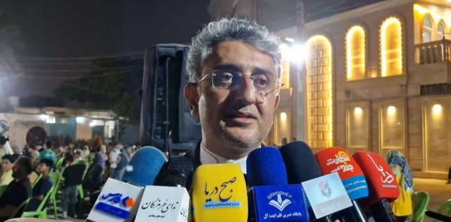 نخل ناخدا جان گرفت؛ افتتاح پروژه ۸/۶ میلیاردی شهرداری بندرعباس