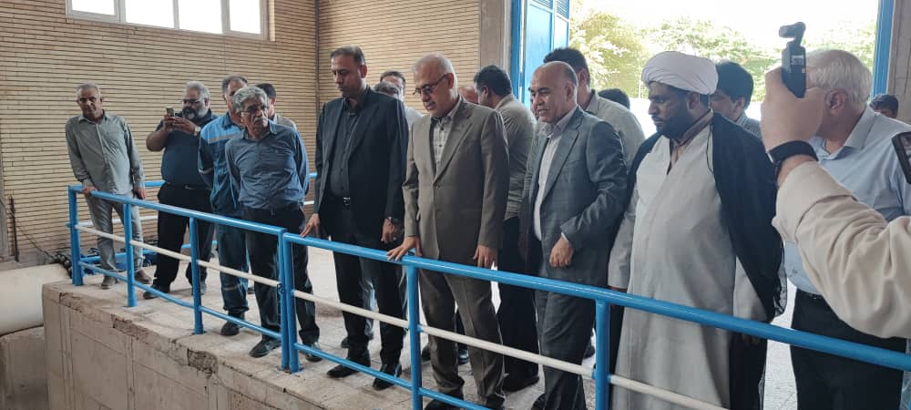 ایستگاه پمپاژ و طرح آبرسانی اضطراری بندرعباس افتتاح شد