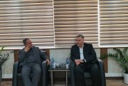 نشست مشترک مدیرکل راه آهن هرمزگان و مدیرعامل توسعه فرآوری آهن تنگه زاغ: توسعه حمل ریلی سنگ‌آهن و کنسانتره از ایستگاه تزرج