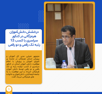 گام‌های بلند هرمزگان به سوی قله‌های علمی؛ ۱۲ دانش‌آموز استان در جمع برترین‌های کنکور