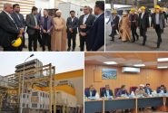 بازدید شهردار و اعضای شورای اسلامی شهر بندرعباس از شرکت آلومینیوم المهدی هرمزگان