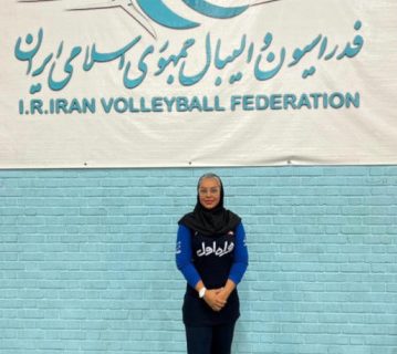 نماینده هرمزگان در اردوی انتخابی تیم ملی والیبال دختران زیر ۱۸ سال خوش درخشید