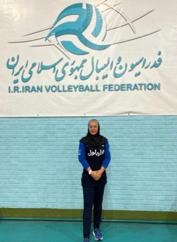 نماینده هرمزگان در اردوی انتخابی تیم ملی والیبال دختران زیر ۱۸ سال خوش درخشید