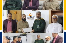 دیدار با خانواده شهید شهرستان بستک به مناسبت هفته دفاع مقدس