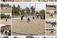 مسابقات کشتی ساحلی نونهالان هرمزگان به‌مناسبت هفته تربیت بدنی برگزار شد