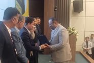 تقدیر از شرکت پودر گچ جنوب فارس در حضور معاون رئیس‌جمهور