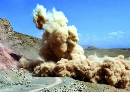 انفجار برنامه ریزی شده در منطقه ویژه اقتصادی صنایع معدنی و فلزی خلیج فارس