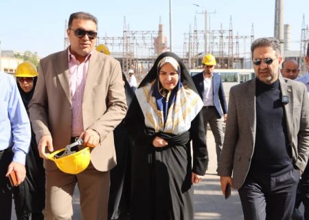 بازدید مشاور اقتصادی رئیس‌جمهور از آلومینیوم المهدی با محور توسعه تولید