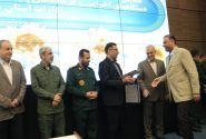 قدردانی از مدیرکل حوزه استاندار هرمزگان در همایش تجلیل از ایثار و خدمت