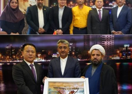 نشست شهردار بندرعباس و رئیس شورای اسلامی شهر با سرکنسول جمهوری خلق چین در بندرعباس