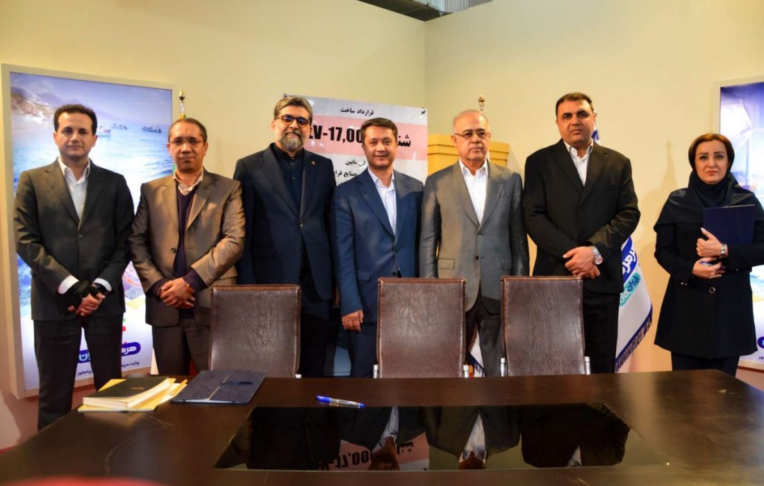 قرارداد ساخت شناور ویژه حمل سازه‌های سنگین دریایی منعقد شد