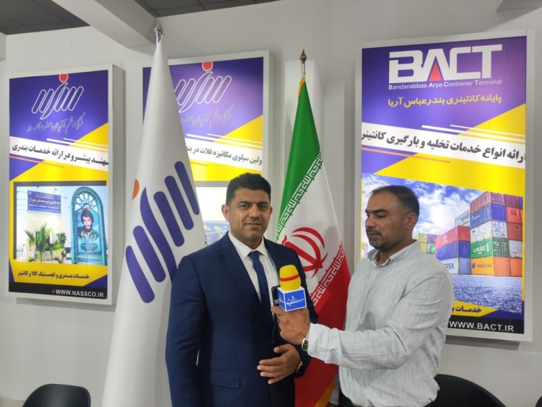درخشش شرکت نظم صنعت سهند در نمایشگاه صنایع دریایی بندرعباس؛ تبلور تخصص و تجربه در لجستیک بندری