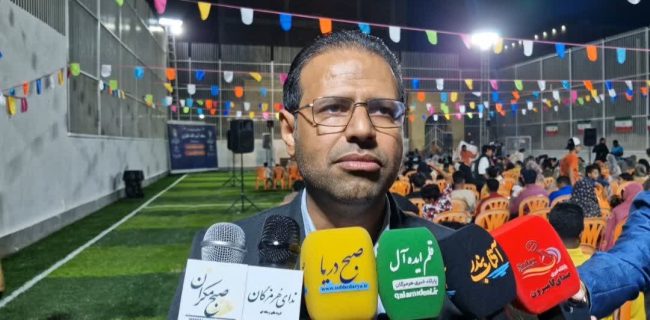زمین ورزشی محله آیت‌الله غفاری با اعتبار ۲ میلیارد تومان نوسازی شد