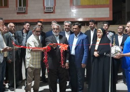 زمین ورزشی کوی امیر بندرعباس نونوار شد؛ سرمایه‌گذاری ۲۲ میلیارد ریالی شهرداری بندرعباس