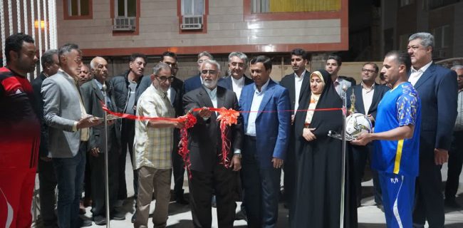 زمین ورزشی کوی امیر بندرعباس نونوار شد؛ سرمایهگذاری ۲۲ میلیارد ریالی شهرداری بندرعباس