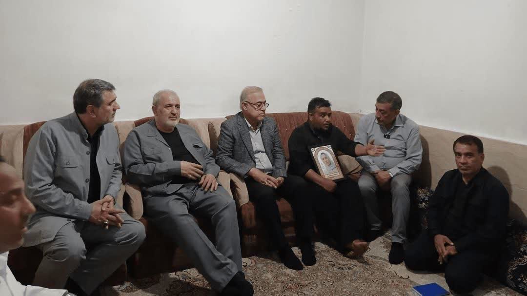 شهیده مادر کودکی دوساله و تأکید معاون رئیس جمهور بر حمایت دولت از مردم جنوب