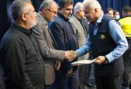 تجلیل از خادمان تأمین برق هرمزگان در ایام جنگ تحمیلی رمضان