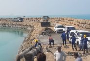 آب شیرین کن غرب جاسک روز بعد از حمله وارد مدار بهره برداری شد