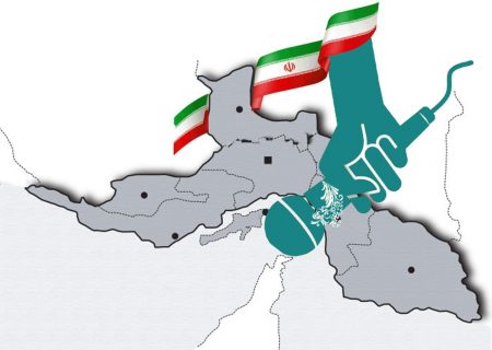 اثر تقدیمی بانوی استاد گرافیک به خبرنگاران هرمزگانی