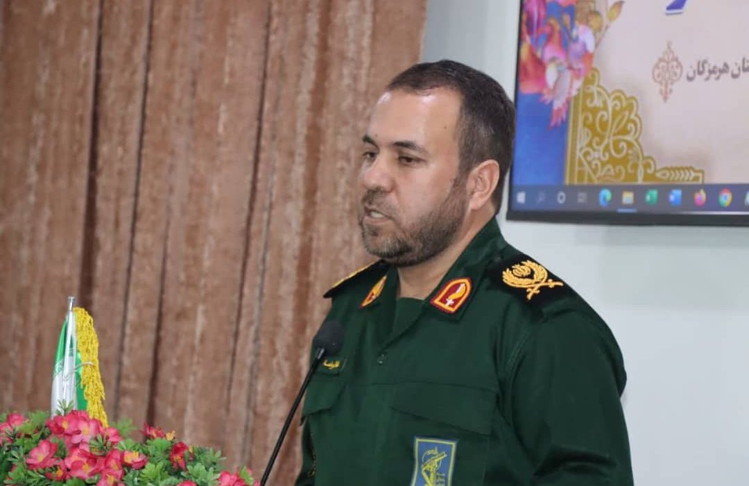 معارفه جانشین جدید سپاه امام سجاد (ع) هرمزگان با حکم فرمانده کل سپاه