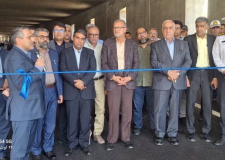ترانشه حاجی‌آباد با اعتباری بالغ بر ۵۰۰ میلیارد تومان افتتاح شد