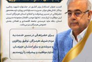 دبیر کمیسیون هماهنگی بانکهای استان هرمزگان، انتخاب استاندار برتر کشور را تبریک گفت