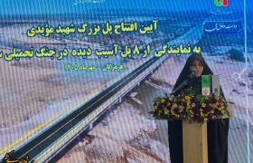 فاطمه جراره: پل‌های بازسازی‌شده هرمزگان، نماد ایستادگی مردم ایران است