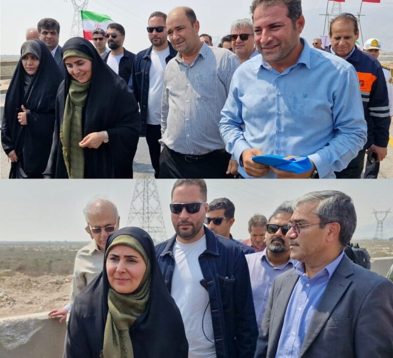 بازدید وزیر راه و شهرسازی از پل‌های احداث شده در محورهای کهورستان– لار و بندر خمیر–بندرعباس